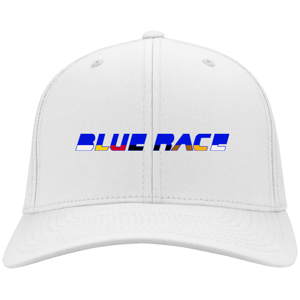 Blue Race Twill Cap