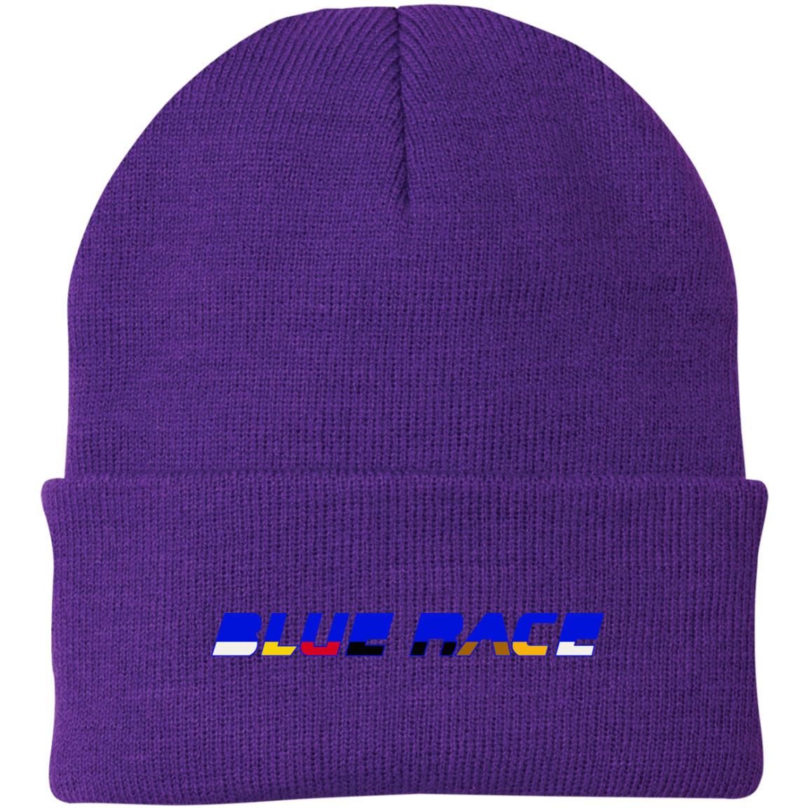 Embroidered Knit Cap