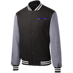 Fleece Letterman Jacket