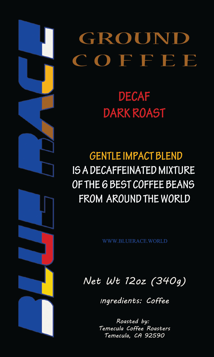 DECAF - Gentle Impact Blend - Ground Coffee